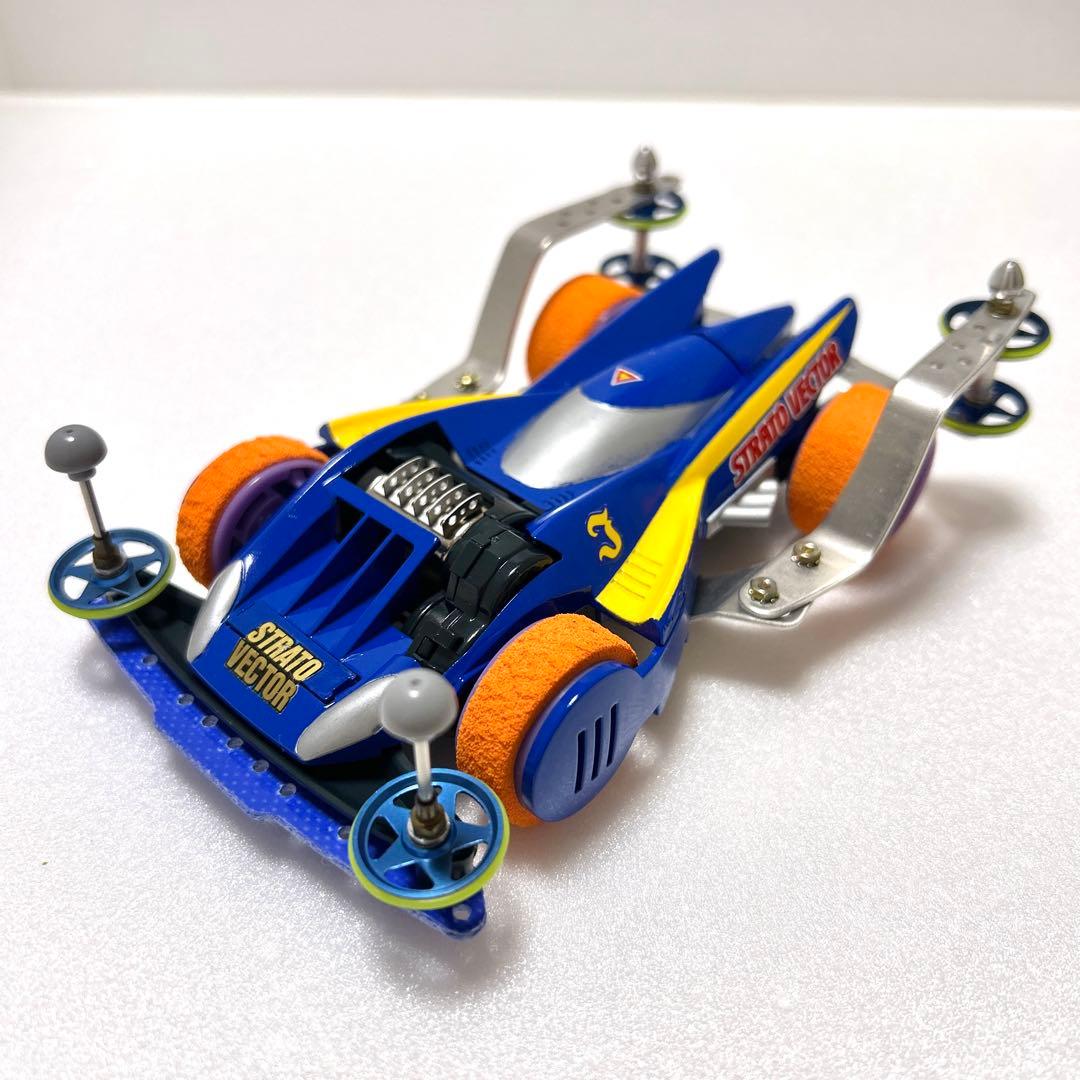 ミニ四駆　ストラトベクター　タミヤ　完成品　塗装　改造　レア　希少