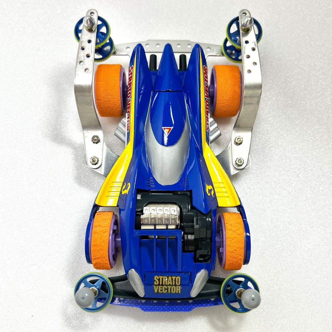 ミニ四駆　ストラトベクター　タミヤ　完成品　塗装　改造　レア　希少