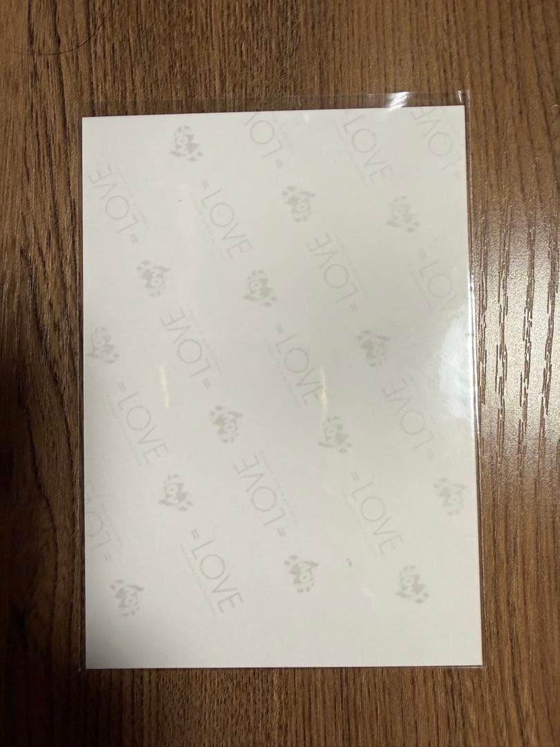 佐々木舞香 直筆　仲直りシュークリーム