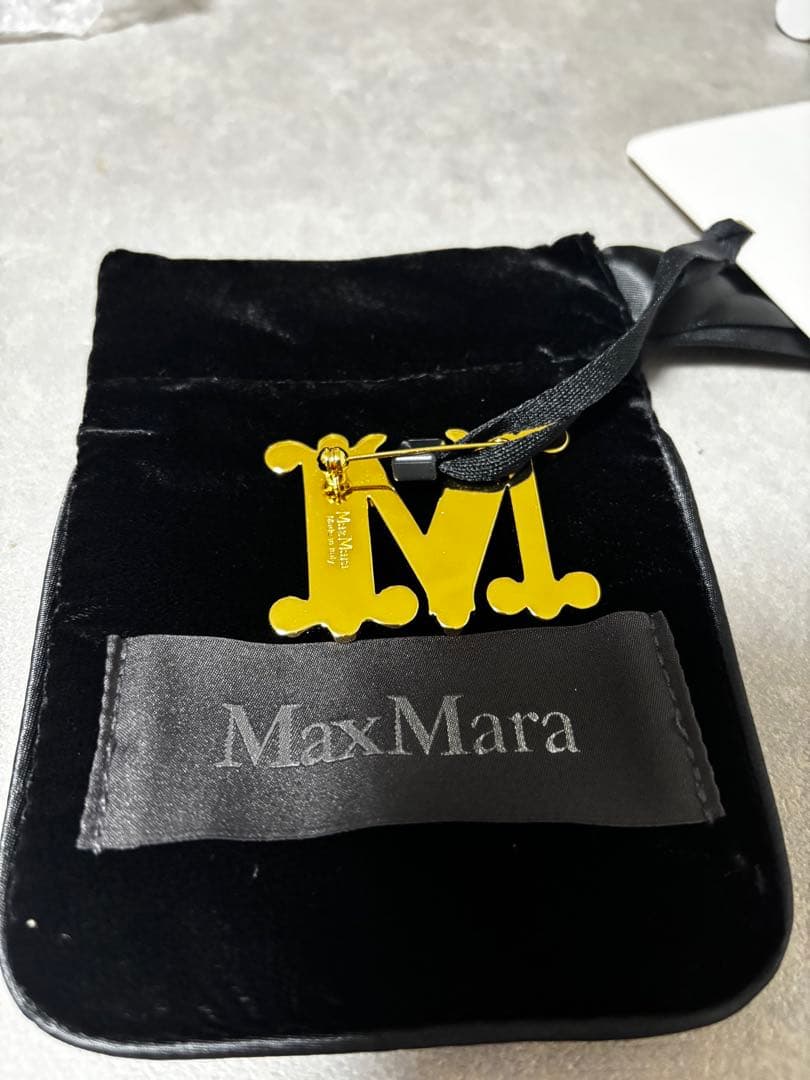 あんしん鑑定 MAXMARA マックスマーラ ブローチ BATH2