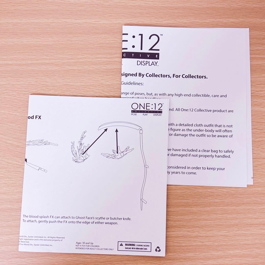 ワン12コレクティブ ゴーストフェイス 1/12 アクションフィギュア