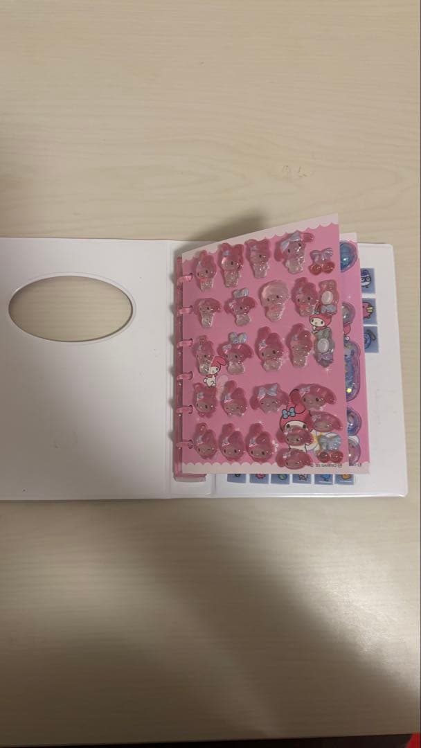 マイメロディ シール帳 完成品