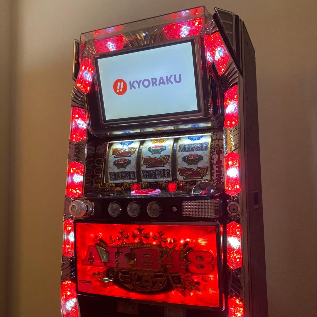 【綺麗】パチスロ スロット 実機 AKB48 不要機つき AKB 発送ＯＫ