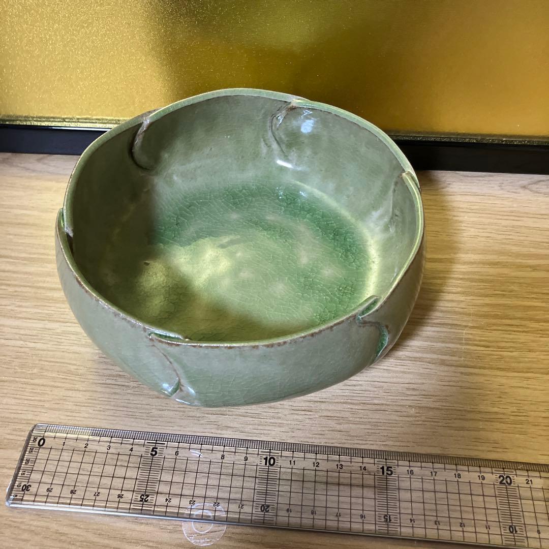 作家物 織部焼 瀬戸焼 菓子器 花器 お皿