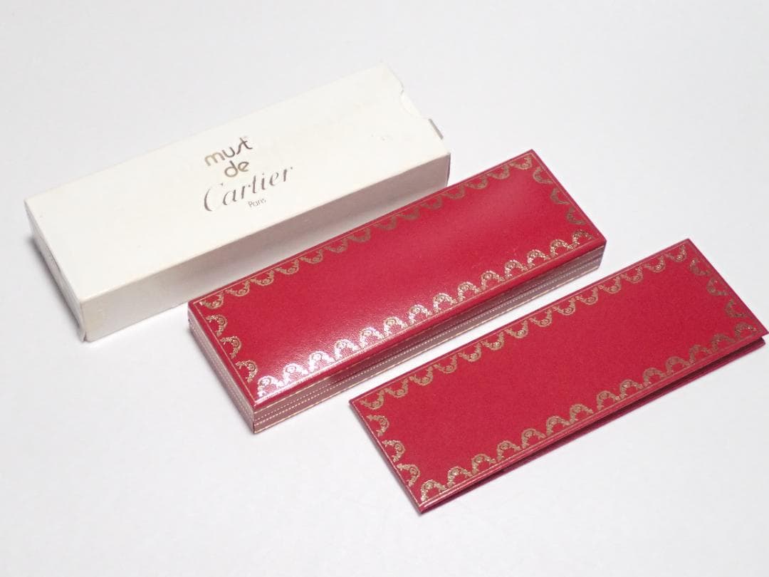 Cartier カルティエ ボールペン トリニティ マーブル 筆記可 付属品有