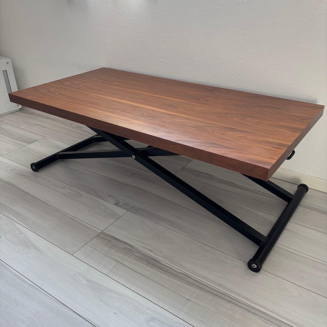 ニトリ　昇降 リビングテーブル アクティブ2 120 ブラウン