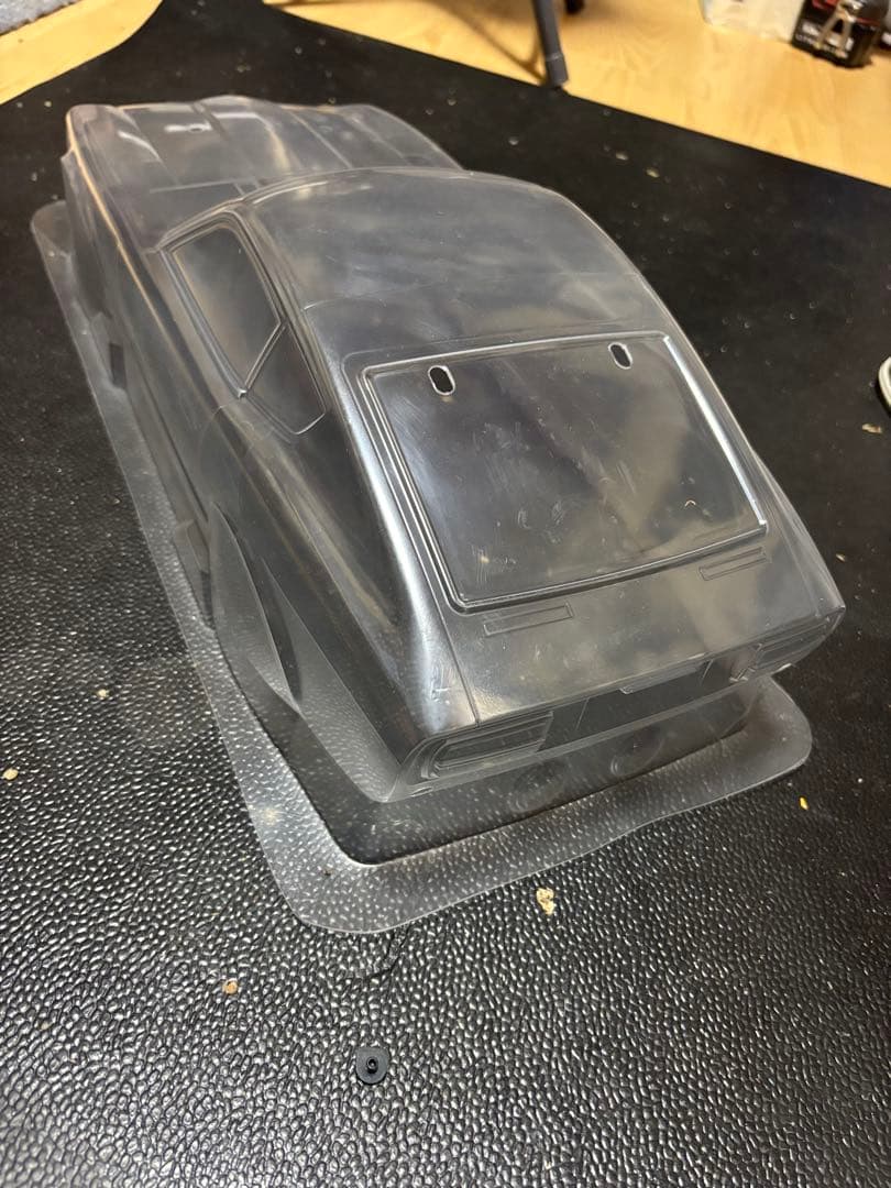 タミヤ1/10RCカー用クリアボディ フェアレディ240Z ラリー仕様