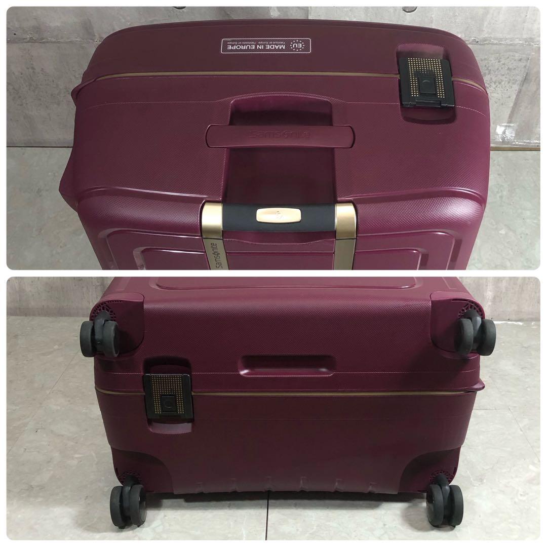 サムソナイト　S'CURE　スーツケース　レッド系　大容量　約138L　4輪