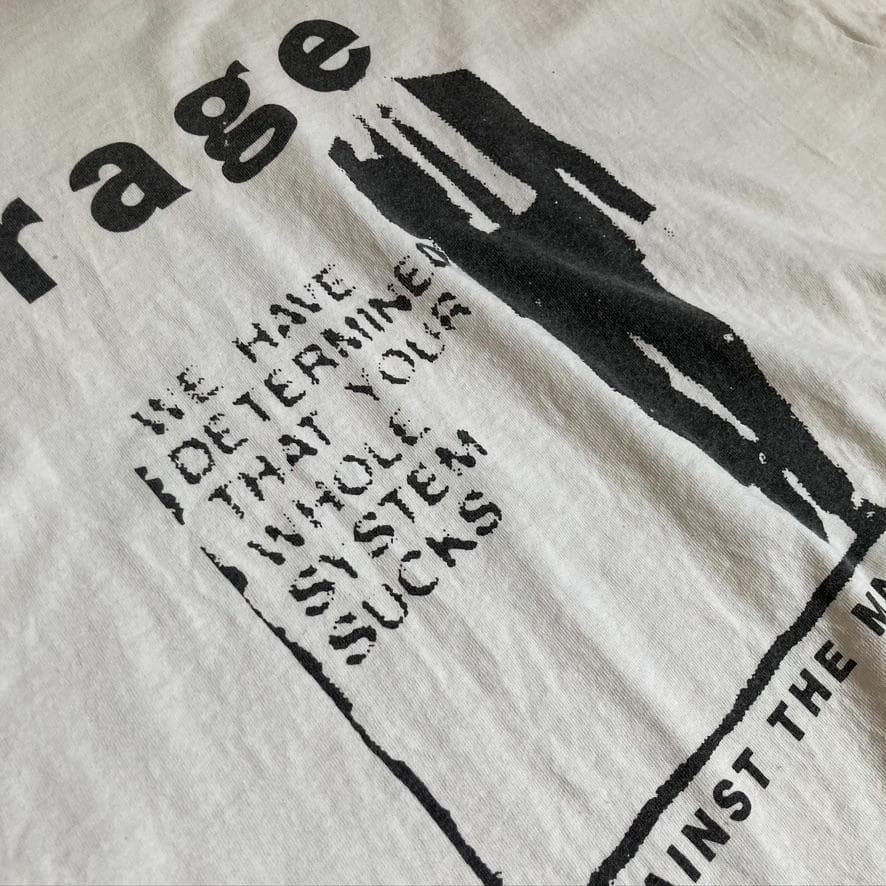 レイジアゲインストザマシーン ビンテージ バンドTシャツ レッチリ ウータン