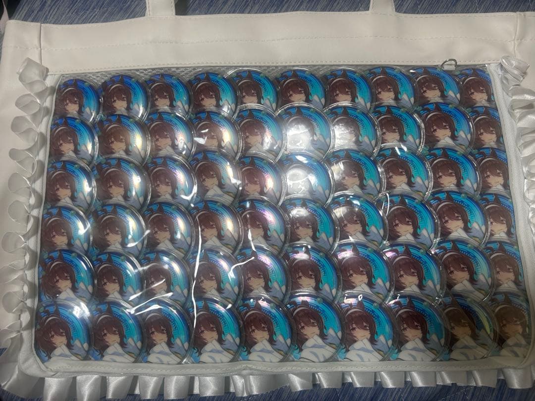 ネオアグネスタキオン 缶バッジ 60個セット まとめ売り 痛バ