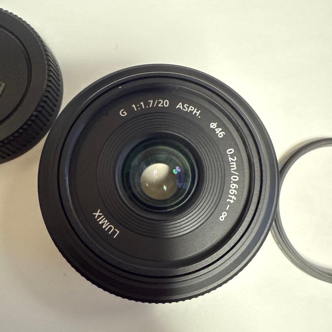 【ジャンク】LUMIX G 20mm/F1.7 ASPH H-H020