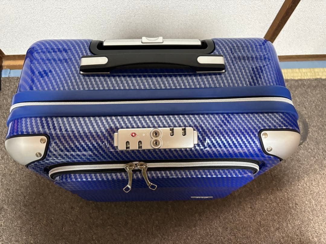 ANAオリジナル キャスターバッグ キャリーバッグ ブルー スーツケース