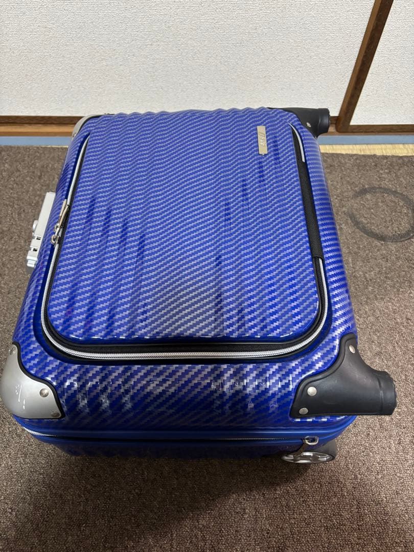 ANAオリジナル キャスターバッグ キャリーバッグ ブルー スーツケース