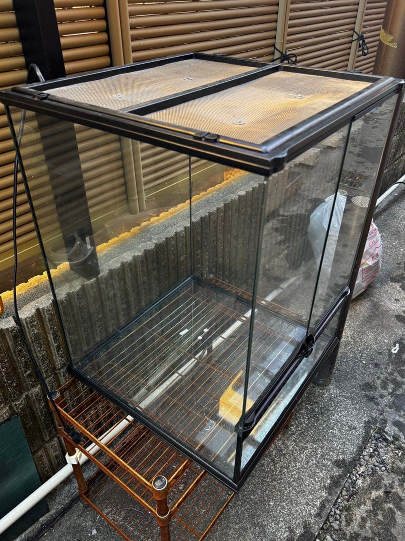 ジェックス GEX EXOTERRA グラステラリウム4560 暖突セット