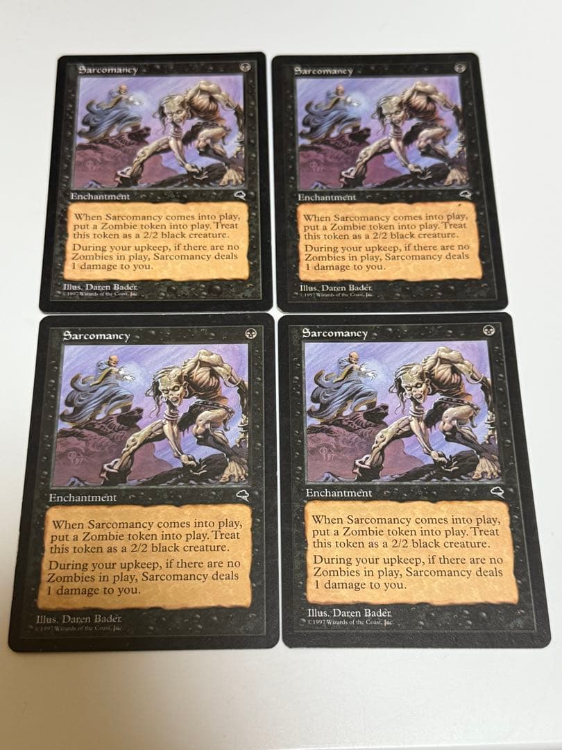 肉占い　英語　4枚セット