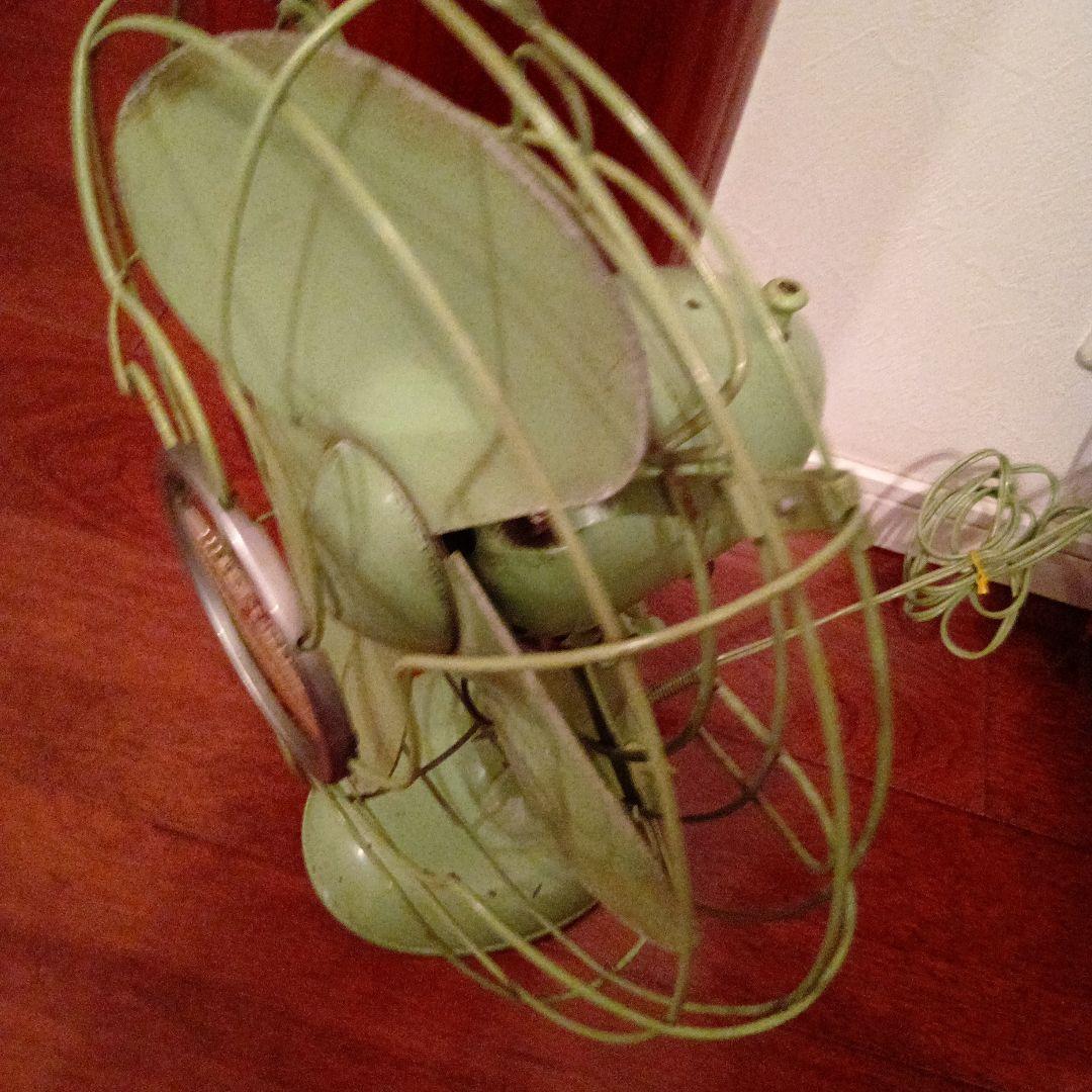 三菱　1950年代 オールド扇風機　鉄製　レトロ