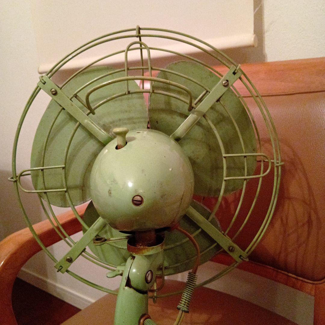 三菱　1950年代 オールド扇風機　鉄製　レトロ