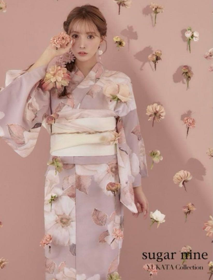 sugar nine 浴衣・帯・下駄セット MANTA