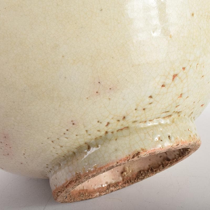 朝鮮　李朝　高麗白磁　鉢　時代箱付　M　R5065