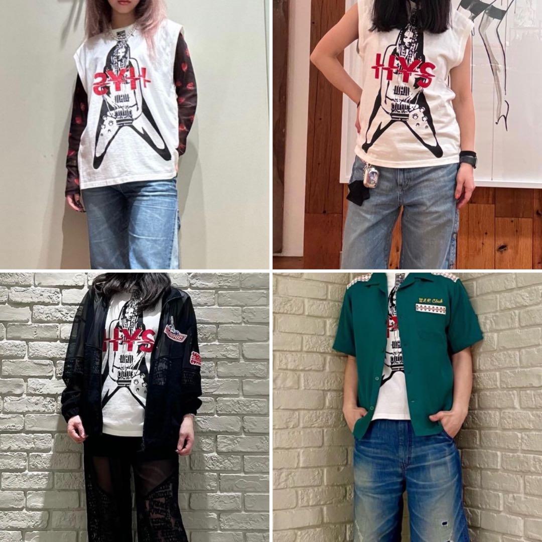 ヒステリックグラマー ノースリーブ タンクトップ XL