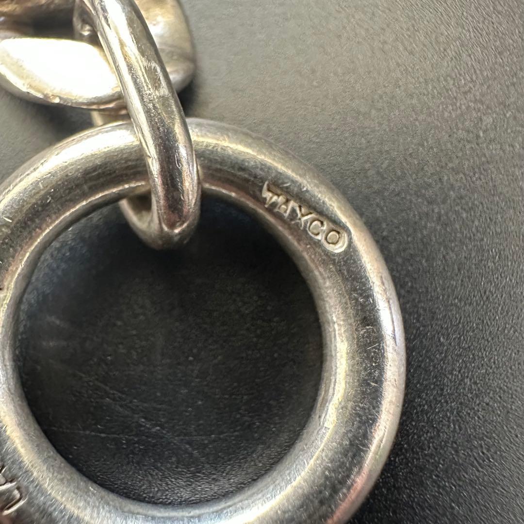 LAVER 11MM CURB CHAIN T BAR ブレスレット　TAXCO