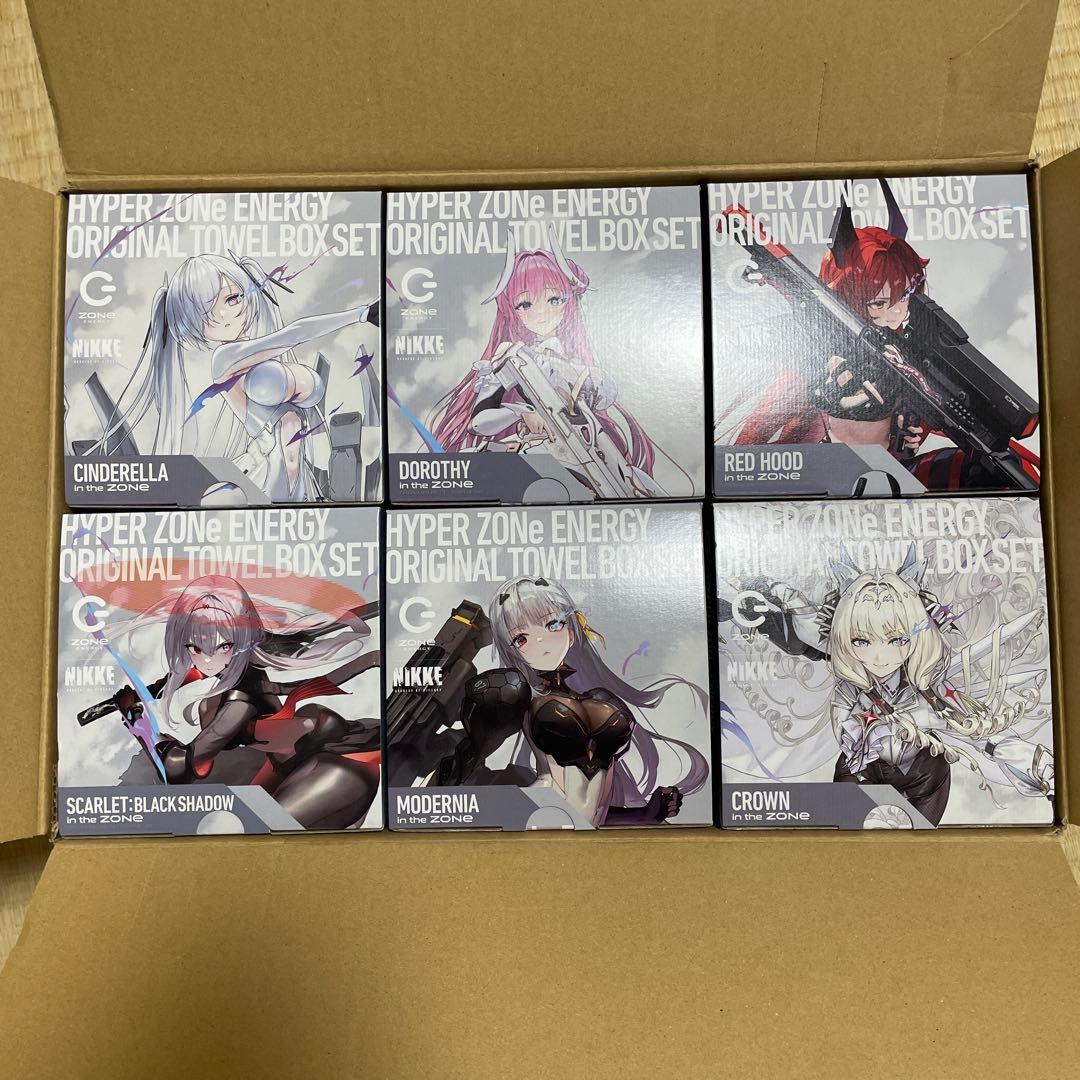 勝利の女神NIKKE ZONE タオル　フルコンプリートセット　ドリンクなし