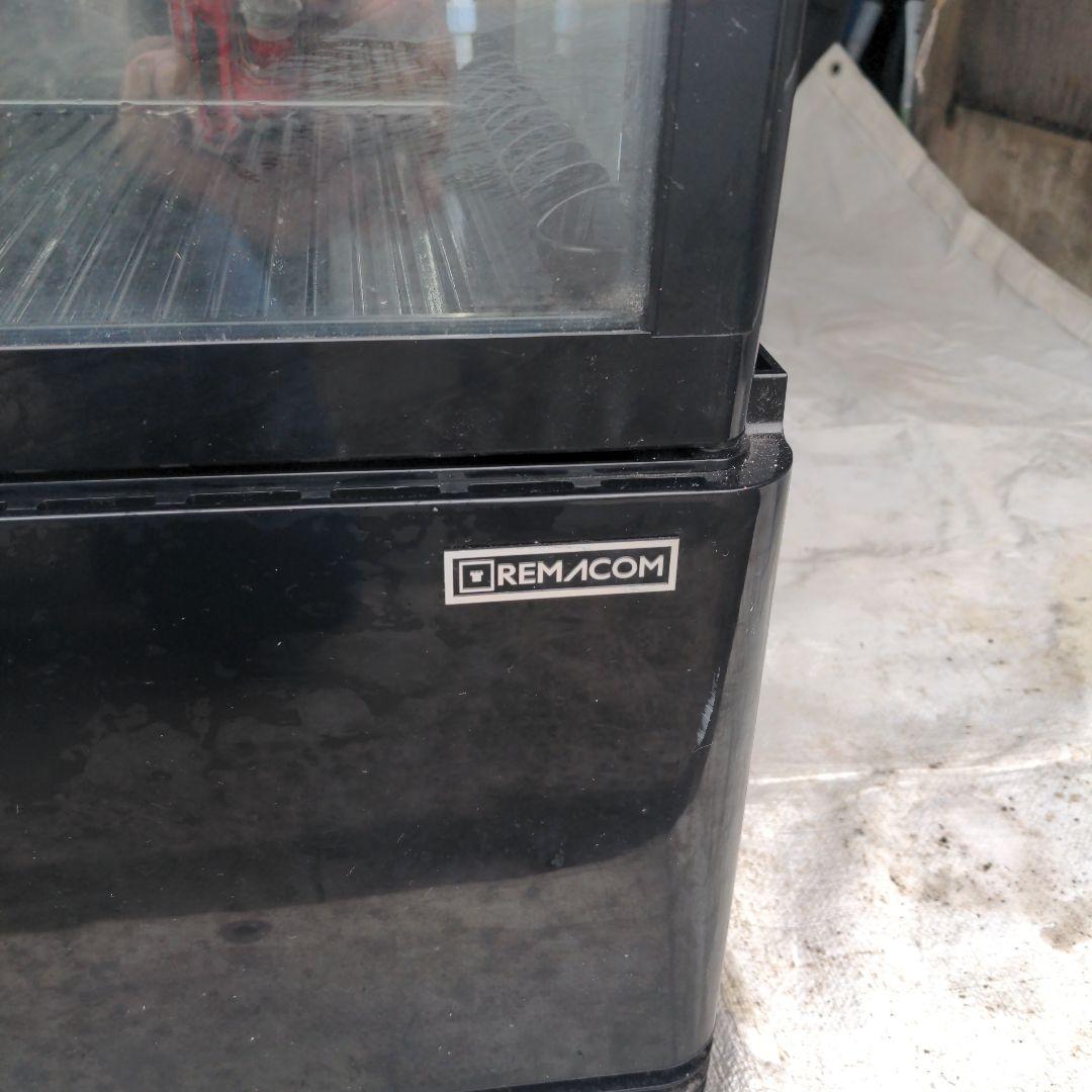 ディスプレイ冷蔵庫 ガラス扉 ブラック【無料配送地域有り】