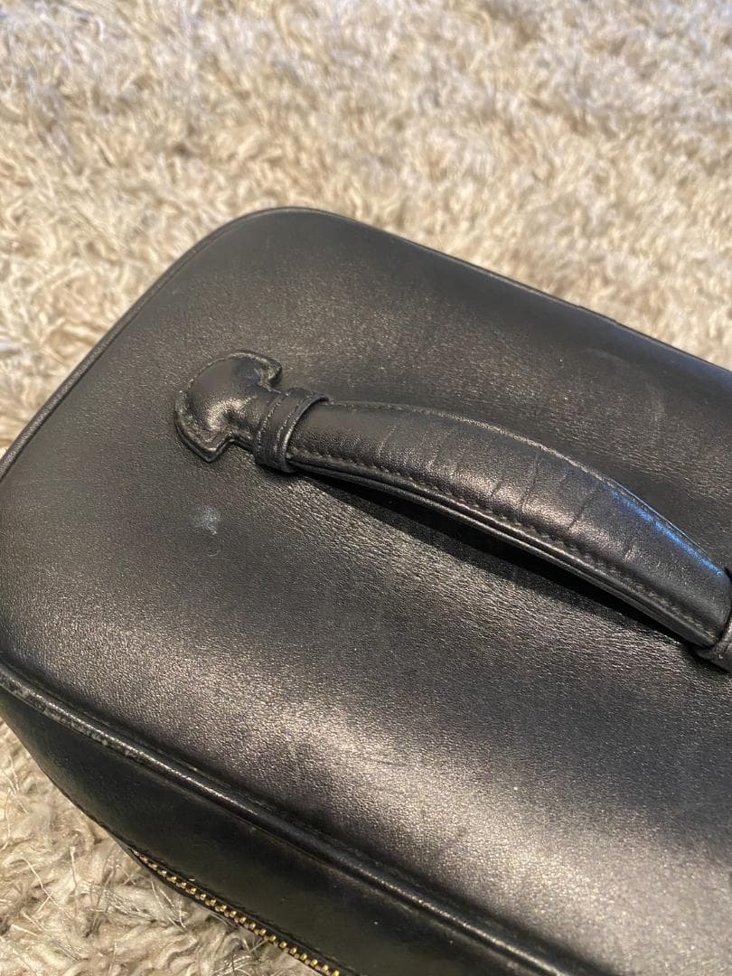 シャネル CHANEL バニティーバック　黒　ビコローレ