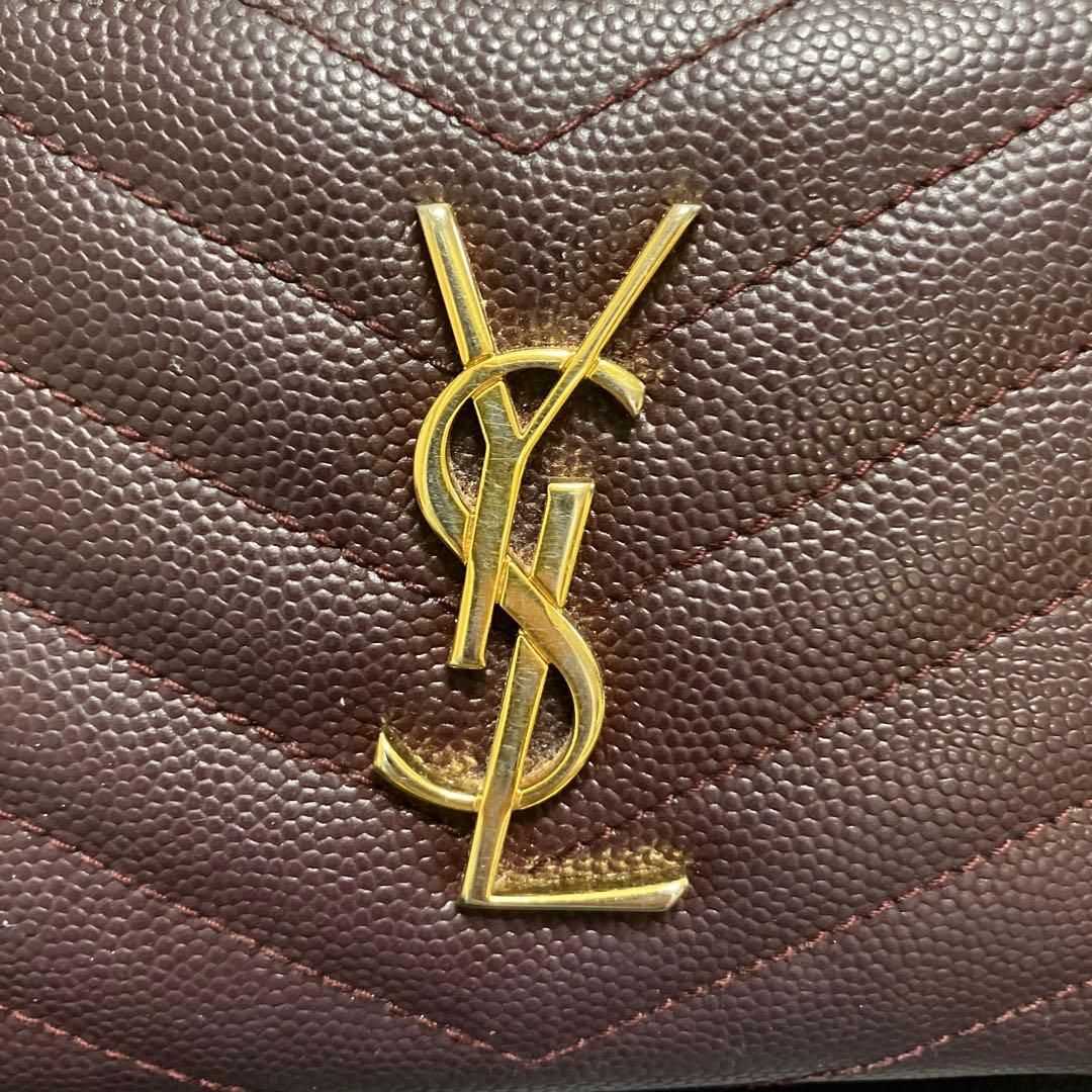 YSL イブサンローラン　二つ折り財布