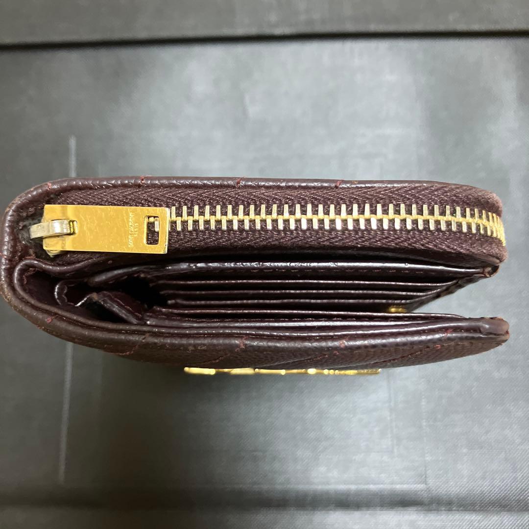 YSL イブサンローラン　二つ折り財布