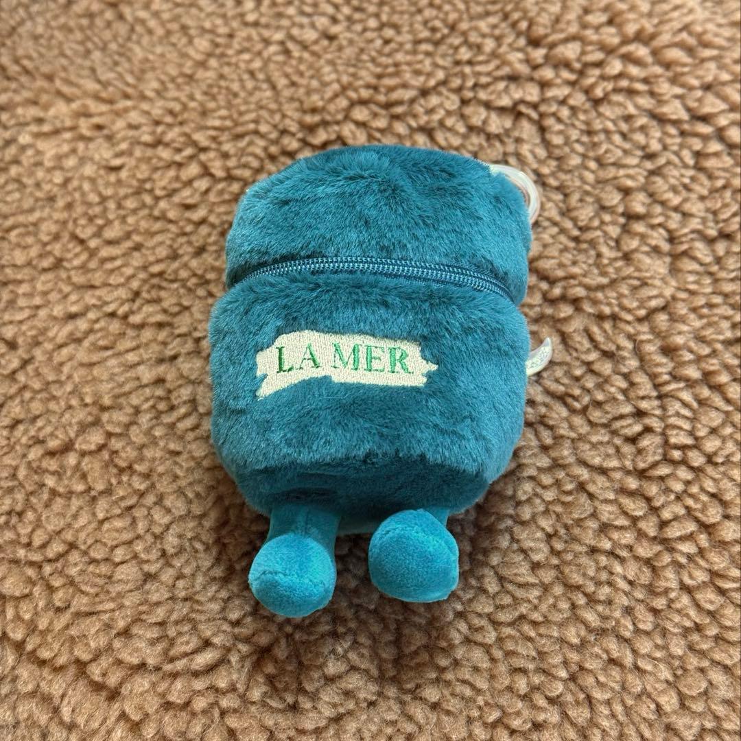 【新品未使用】LA MER ラメール バッグチャーム ぬいぐるみ 緑
