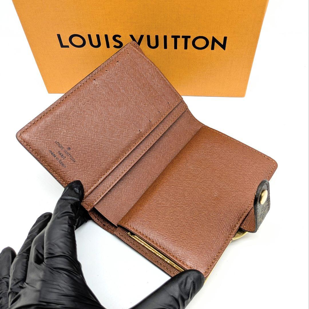 【限定品】ヴィエノワ がま口 2つ折り財布 長財布 モノグラム ルイヴィトン
