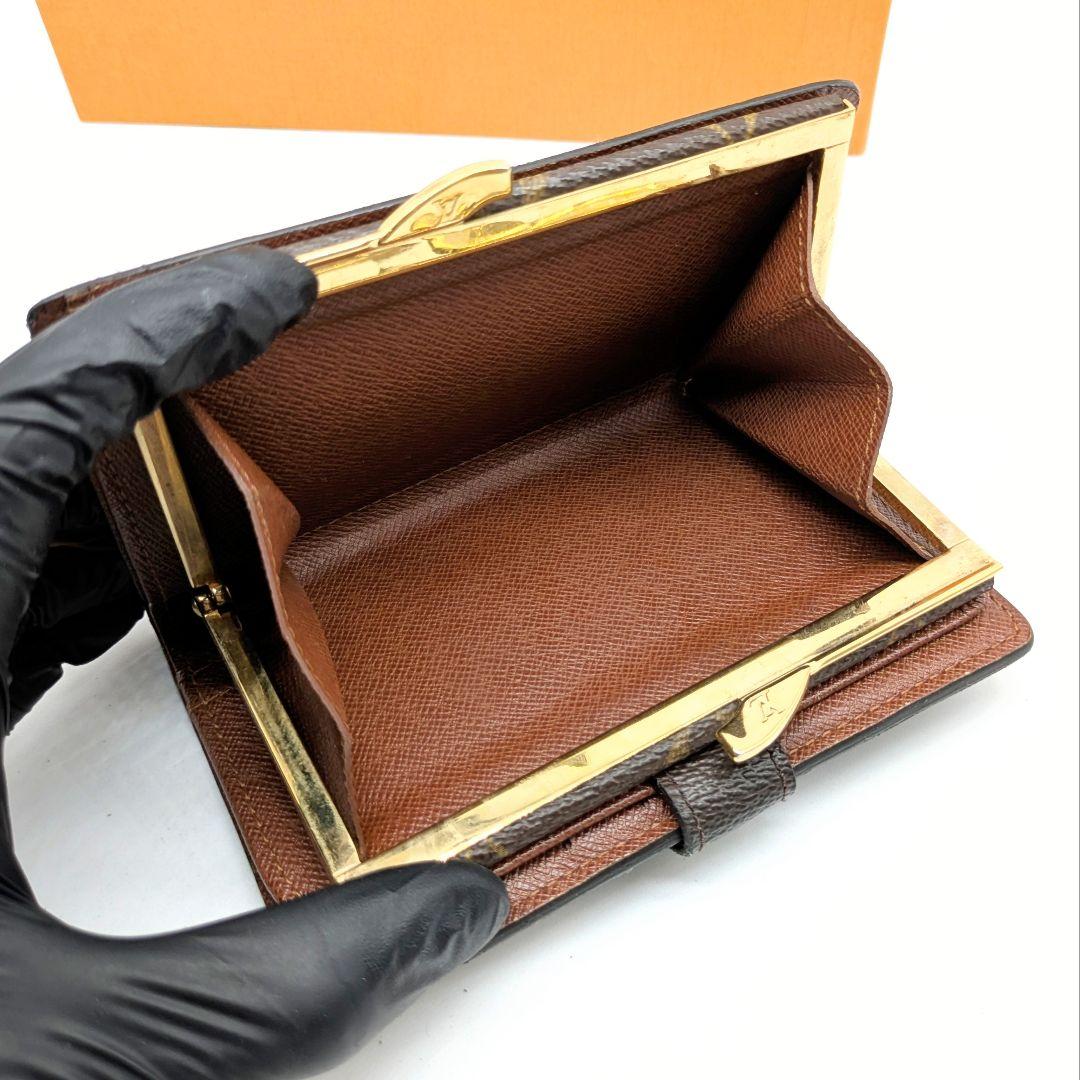 【限定品】ヴィエノワ がま口 2つ折り財布 長財布 モノグラム ルイヴィトン