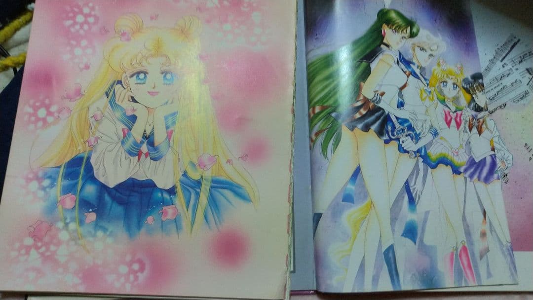 貴重1996年第１版発行セーラームーン原画集PRETTY SOLDIER