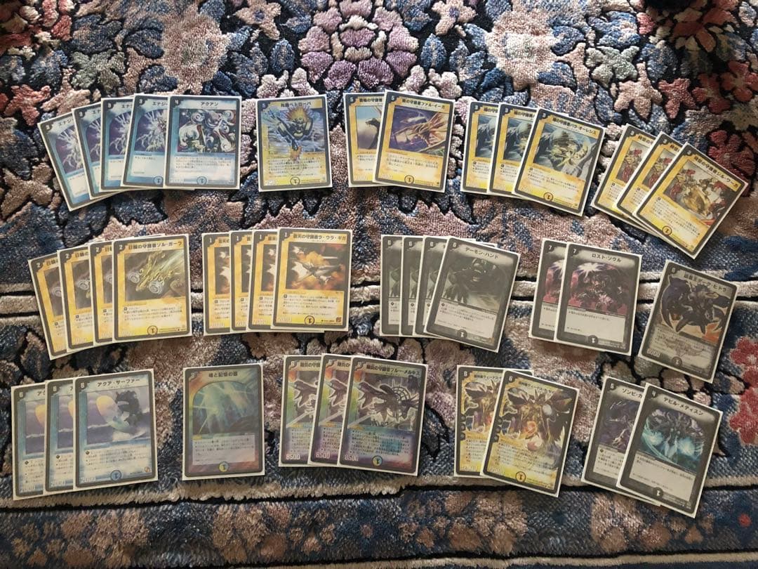 デュエマクラシック　旧枠デッキ　引退品