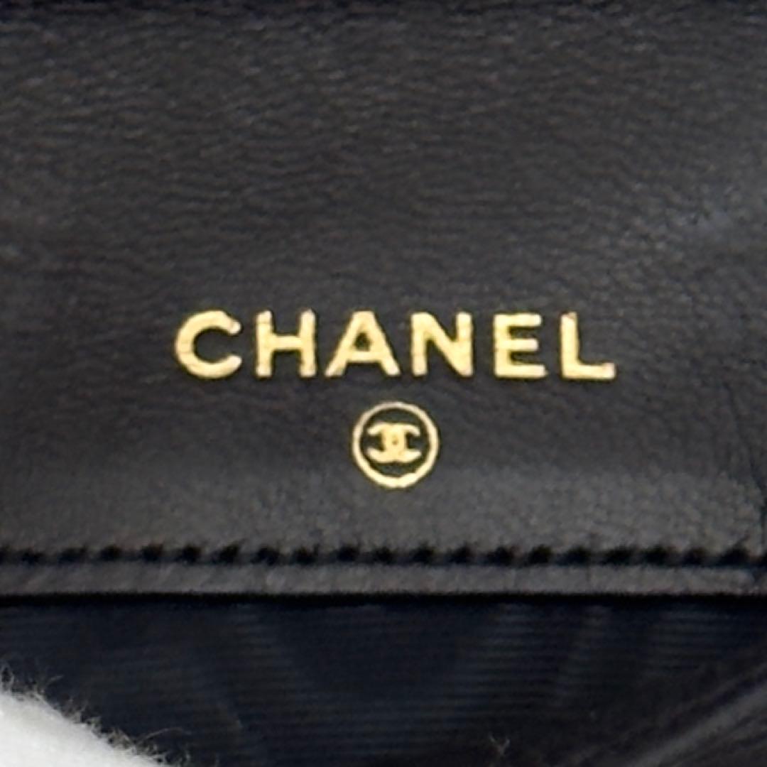 未使用級✨CHANEL シャネル ラムスキン 財布 ケース 小銭入れ