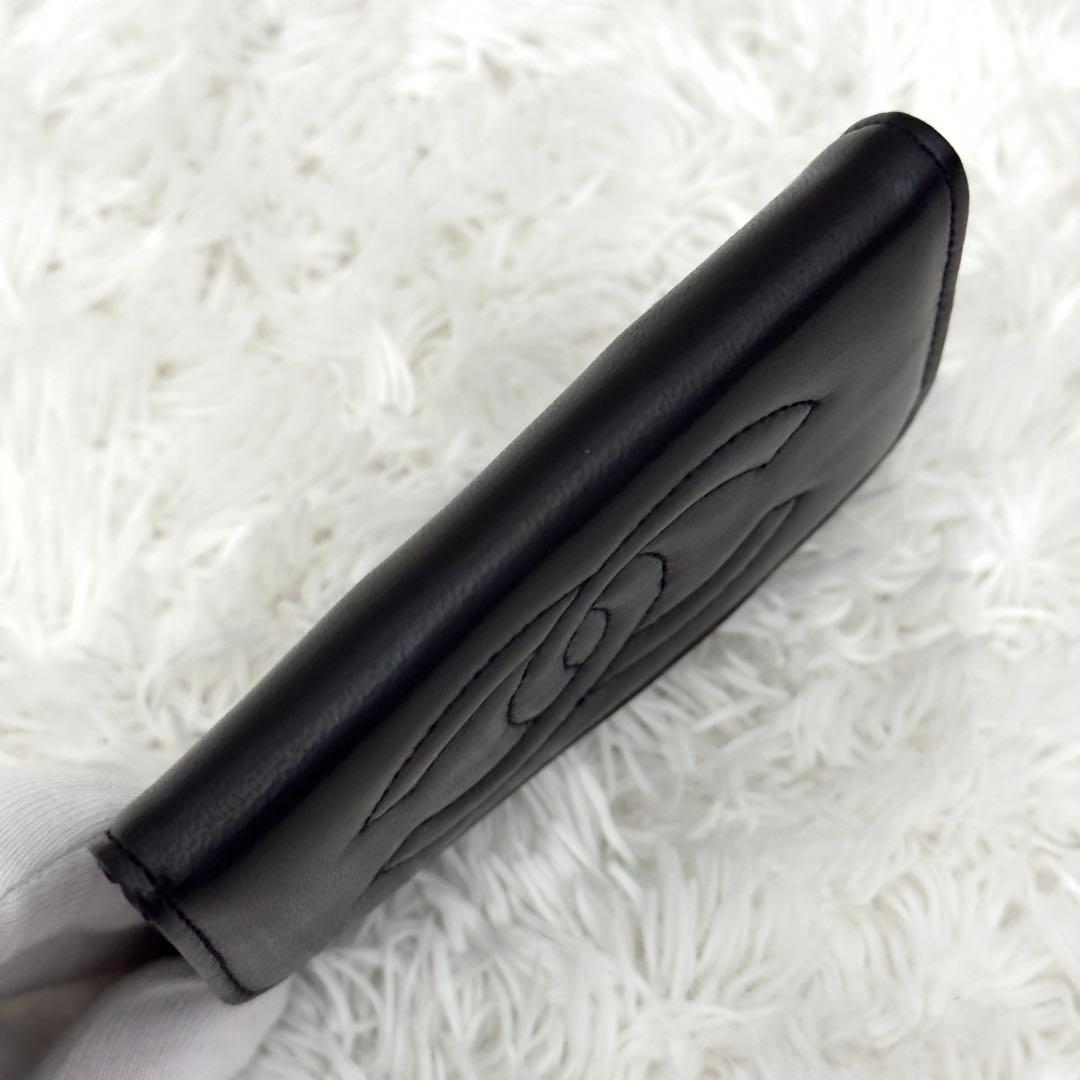 未使用級✨CHANEL シャネル ラムスキン 財布 ケース 小銭入れ