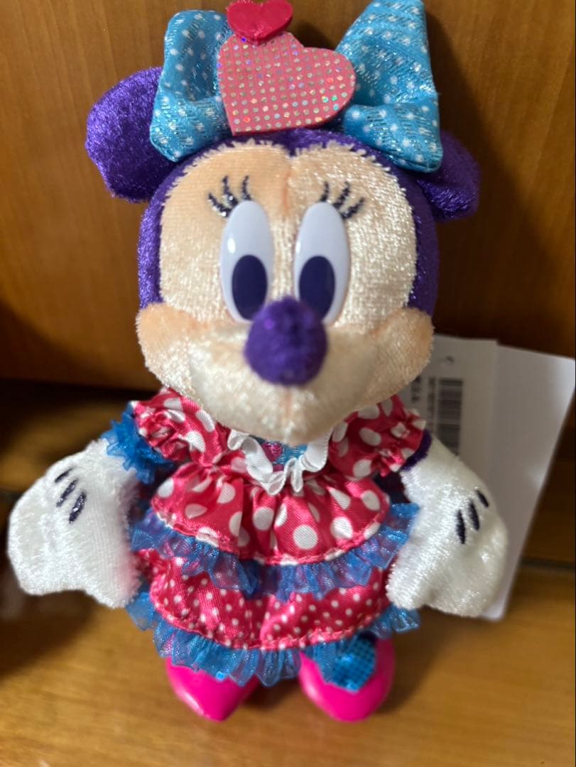 ミニー@ファンダーランド ぬいぐるみバッジ ミッキー ミニー プルート3体セット