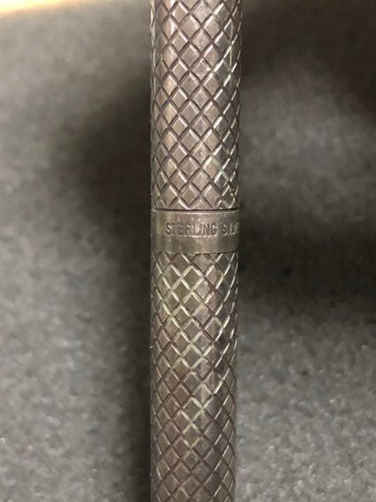 純銀 スターリングシルバーSHEAFFER ボールペン 受験御守り