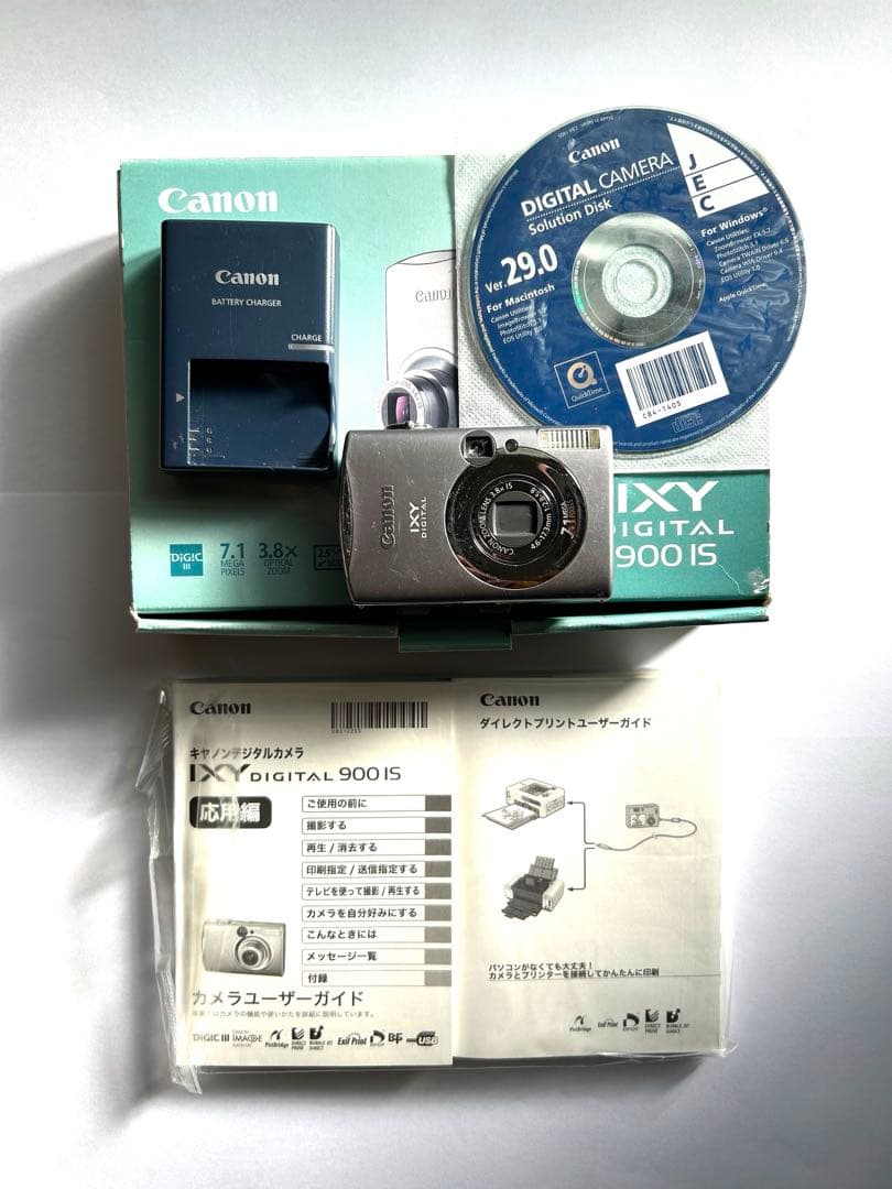 Canon IXY DIGITAL 900 IS 本体