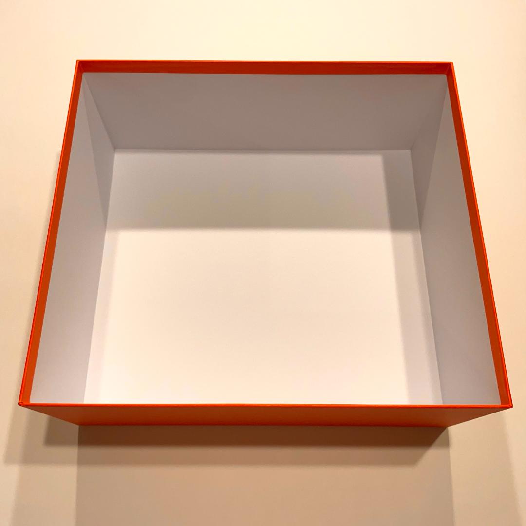 HERMES エルメス　箱(38×34×16cm)　ガーデンパーティ　095　①