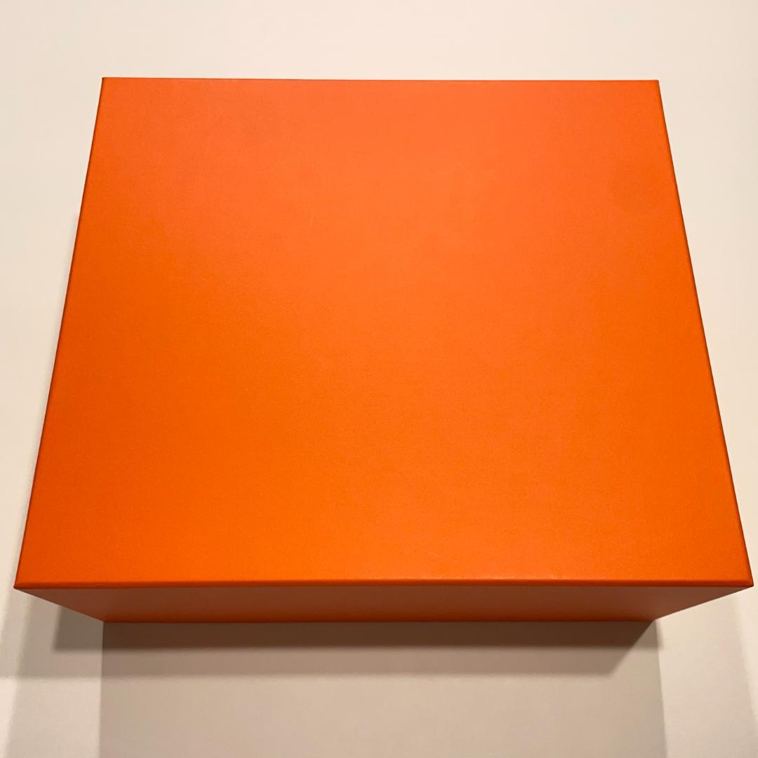 HERMES エルメス　箱(38×34×16cm)　ガーデンパーティ　095　①