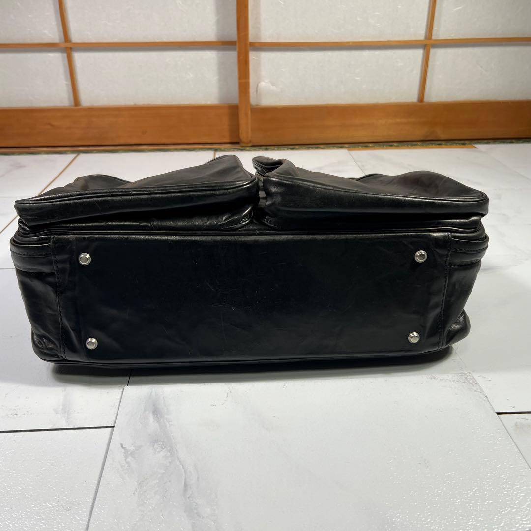 THE WARMTHCRAFTS マニュファクチャー SAM 黒 ビジネスバッグ