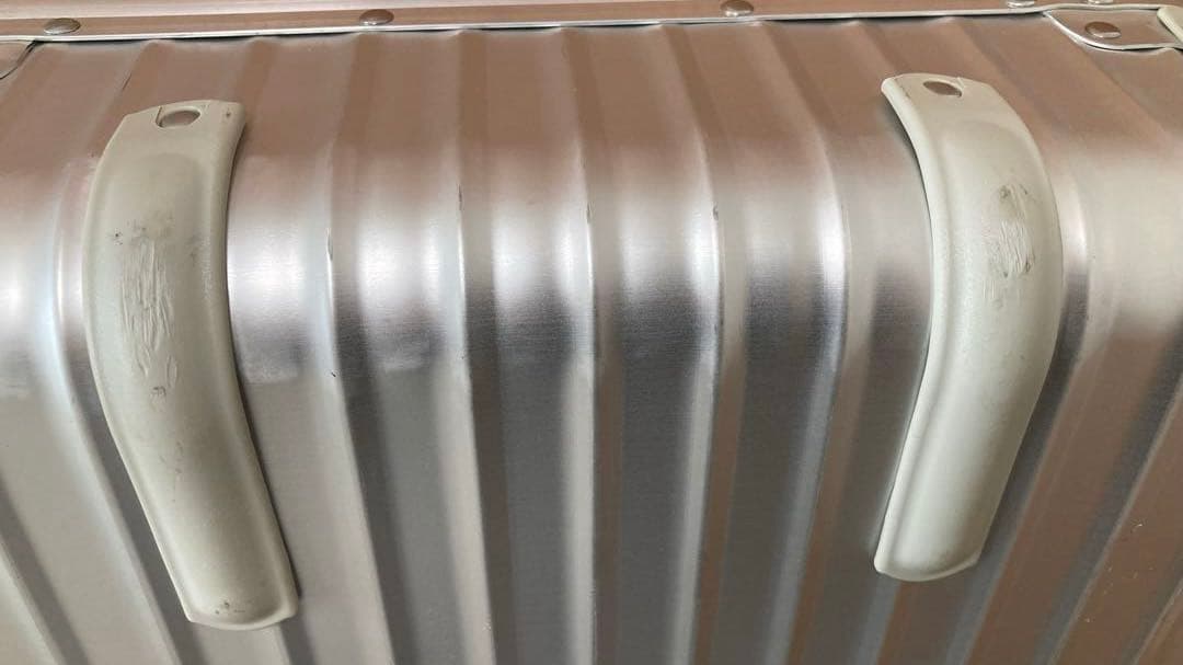 最終値下げ　美品　リモワRIMOWA トパーズTOPAS 32L 青ロゴ　2輪