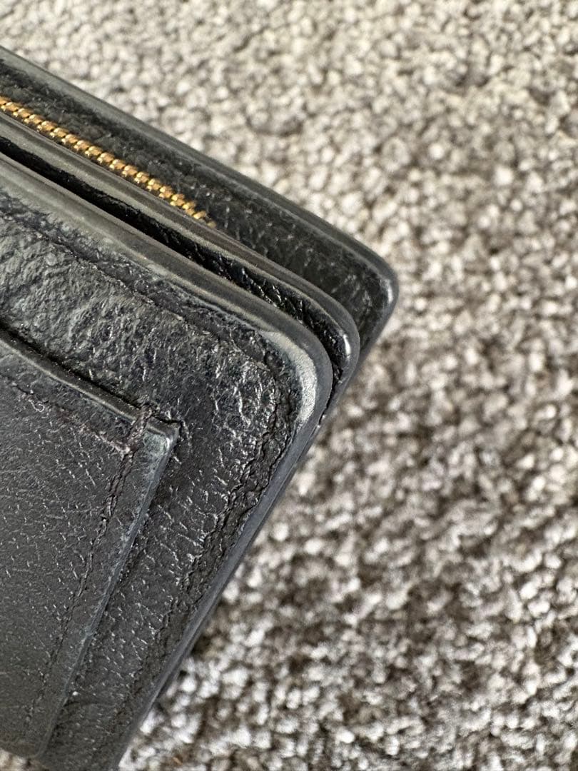 LOUIS VUITTON ブラック 二つ折り財布