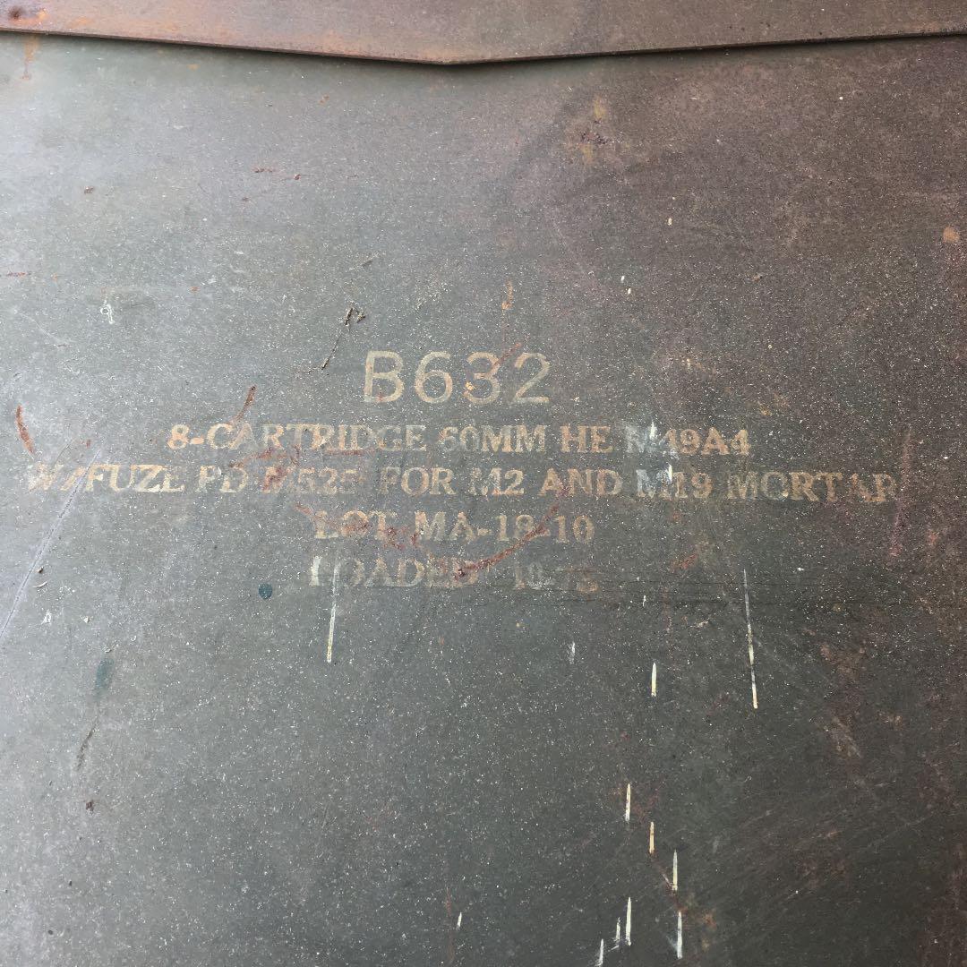 0305　B632　8-CARTRIDGE 60MM M49A4 迫撃砲弾用