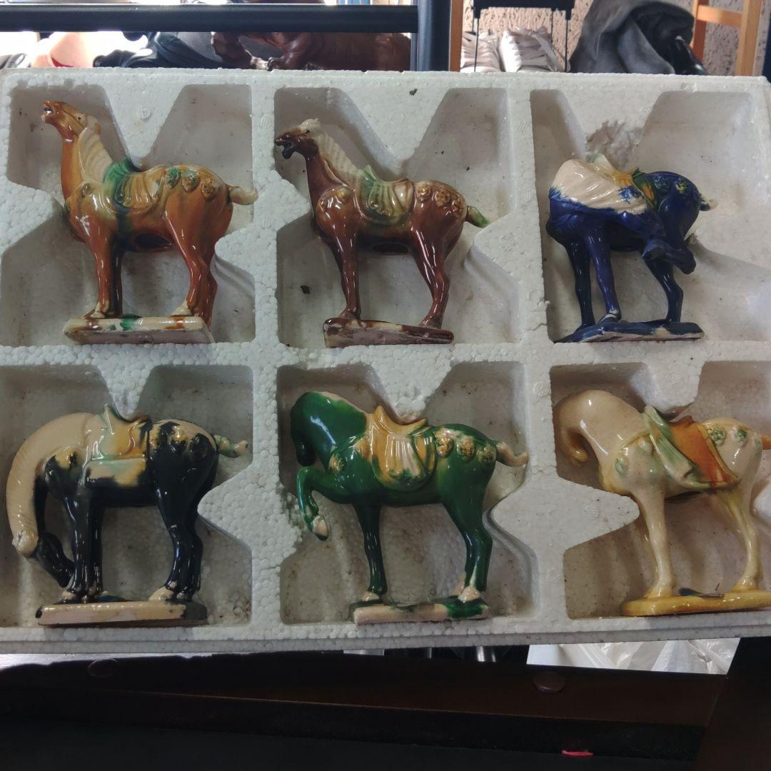 陶器の馬！ 6体セット