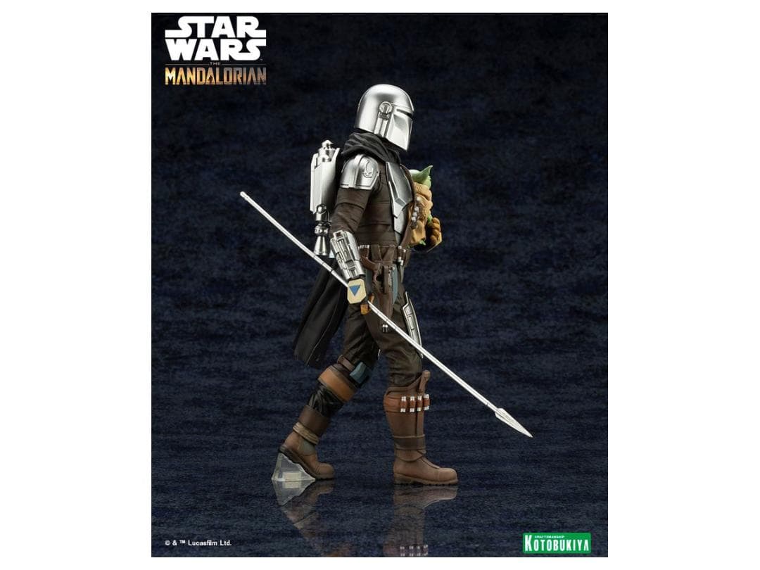 【新品】ARTFX+ マンダロリアン & グローグー withベスカースタッフ