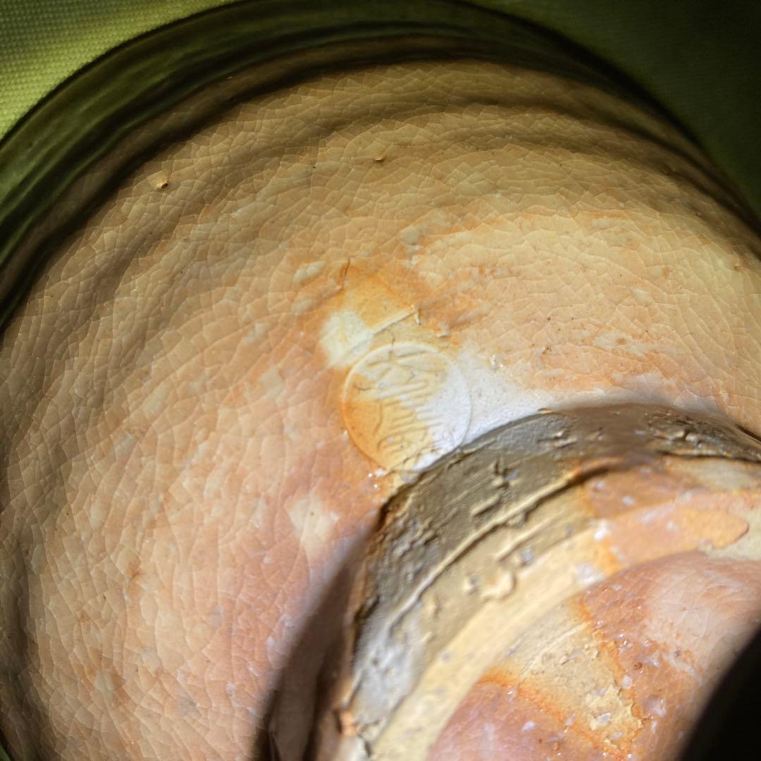 茶道具　萩焼　抹茶茶碗　中村二夫作　共箱　共布