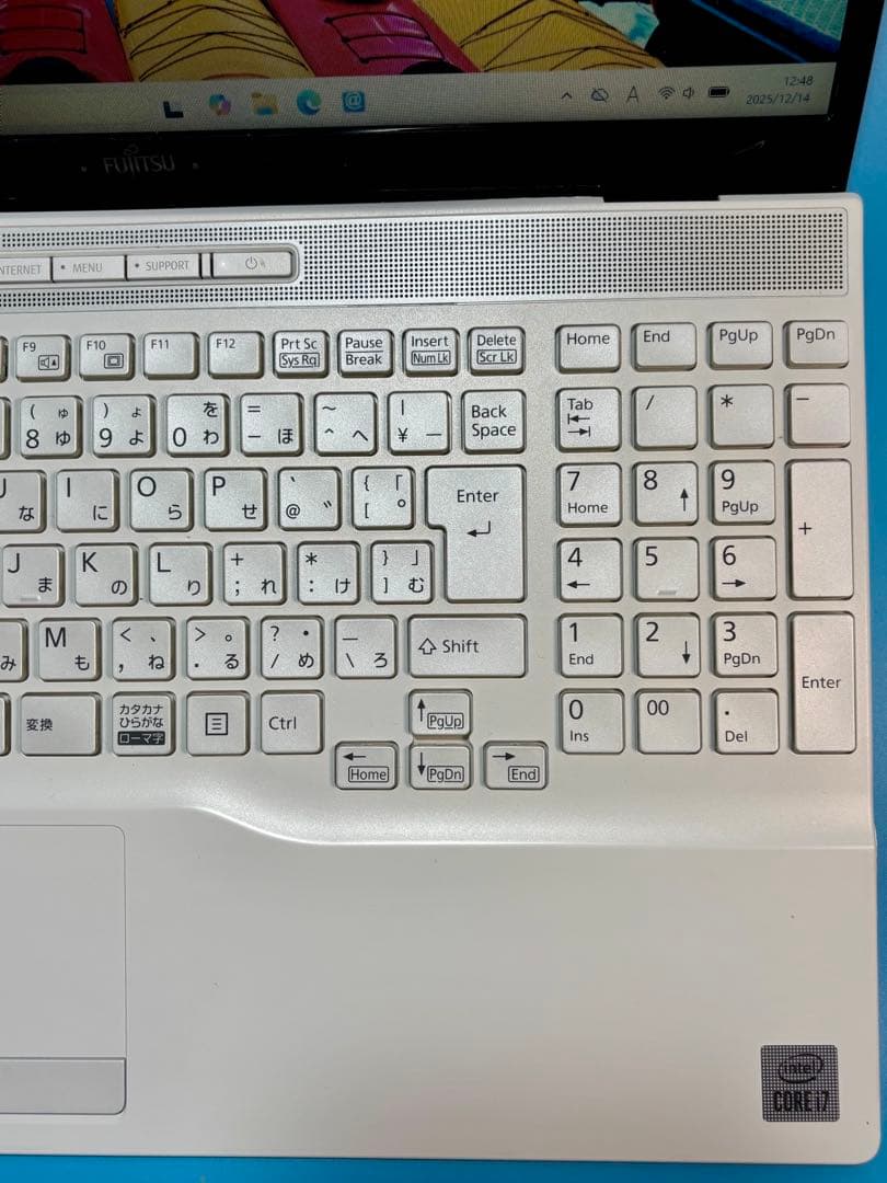 Windowsノート本体 FUJITSU LIFEBOOK AH50/F i7 10510U SSD 2T